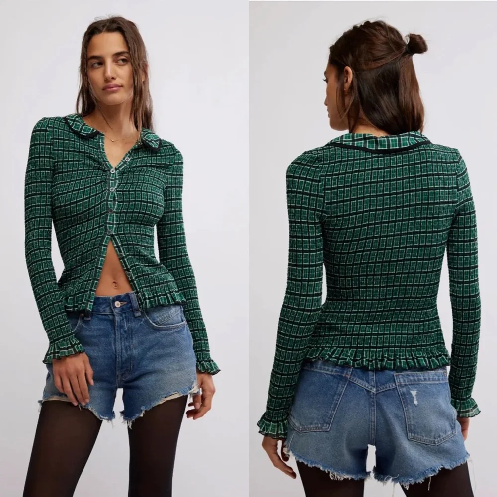 NWOT free people Caught A Feeling Cardi